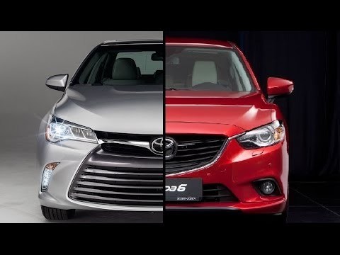 Cuộc đua tay đôi giữa Toyota Camry và Mazda6