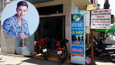 Thăm quán bún đậu và nơi ở đạm bạc của gia đình Đông Hùng