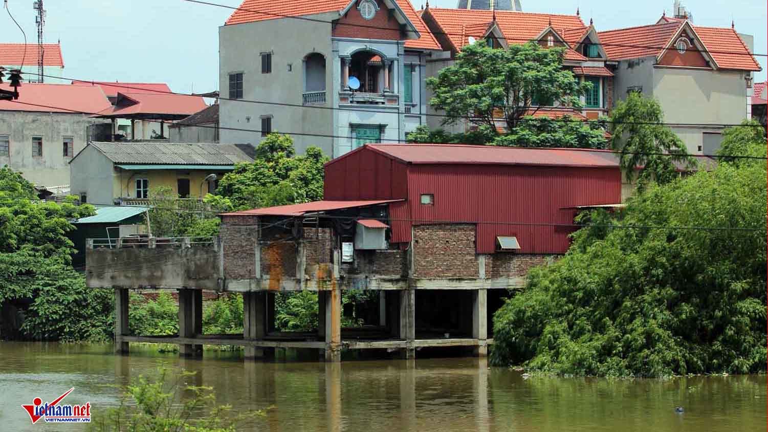 Hàng trăm hộ dân lấn sông dựng nhà: Giám đốc Sở lên tiếng