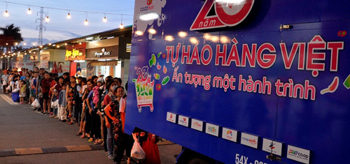 Co.opmart: chuyến xe hàng Việt đến mọi miền đất nước