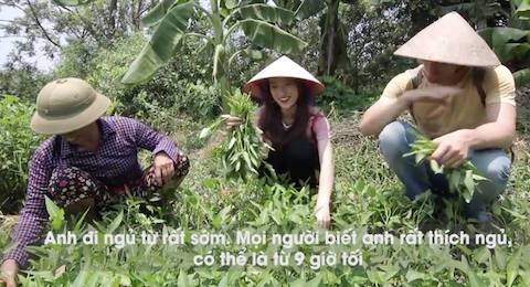 Học tiếng Anh qua trải nghiệm đồng quê