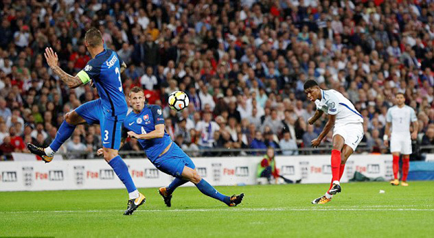 Rashford rực sáng, tuyển Anh thổi bay Slovakia