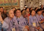 Nước mắt rơi trong Đại lễ Vu Lan ở chùa Quỳnh Lôi