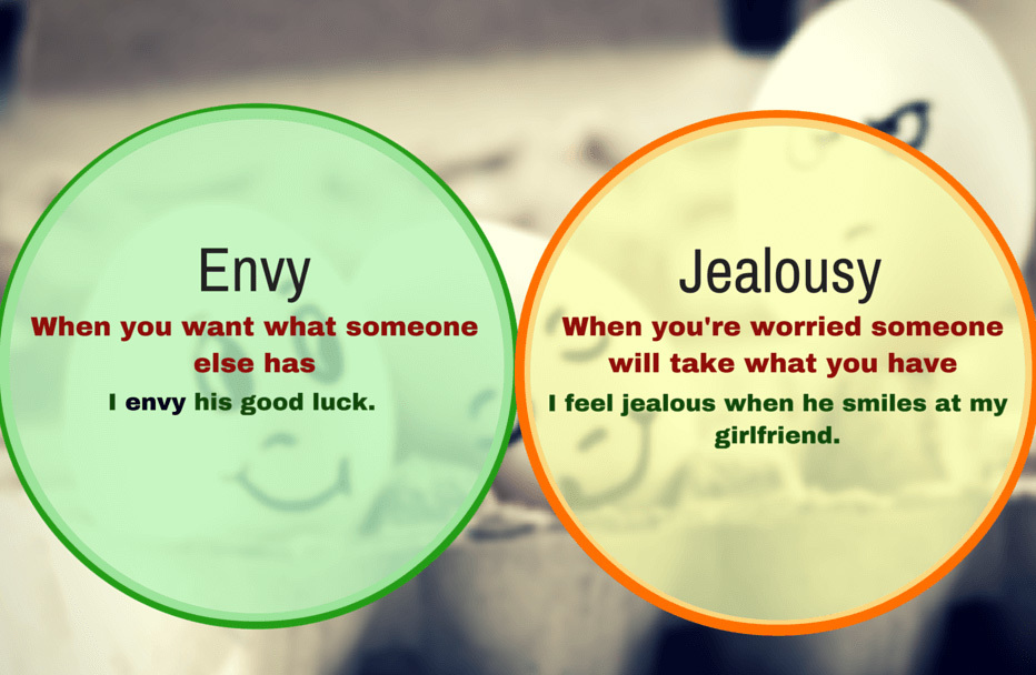 Phân biệt “jealousy” và “envy”