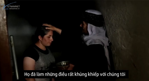 Hành trình rửa tội tìm bình yên của những nô lệ tình dục IS