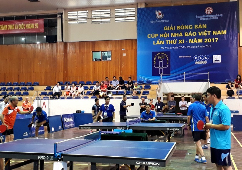 Khai mạc Giải Bóng bàn Cúp Hội Nhà báo Việt Nam lần thứ XI