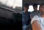 Vừa lái ô tô vừa livestream trên Facebook, 4 thanh niên sống ảo gặp nạn