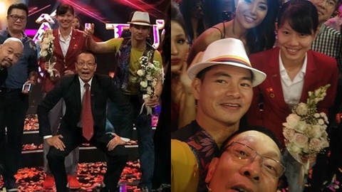 Hình ảnh không bao giờ được lên sóng của MC Lại Văn Sâm