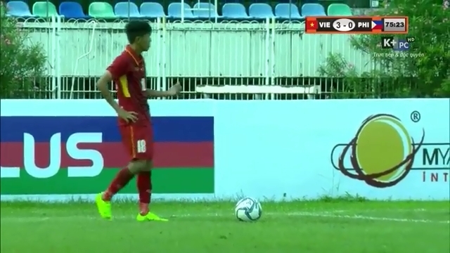 U18 Việt Nam vs U18 Philippines