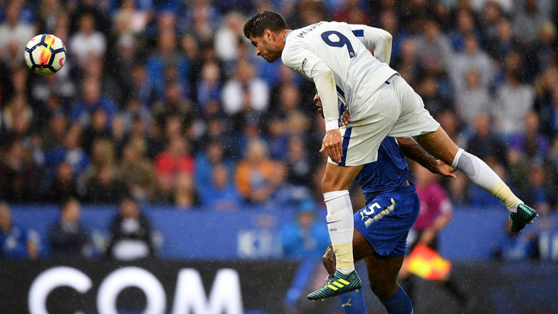 Morata ngạo nghễ, Chelsea bắn hạ Leicester