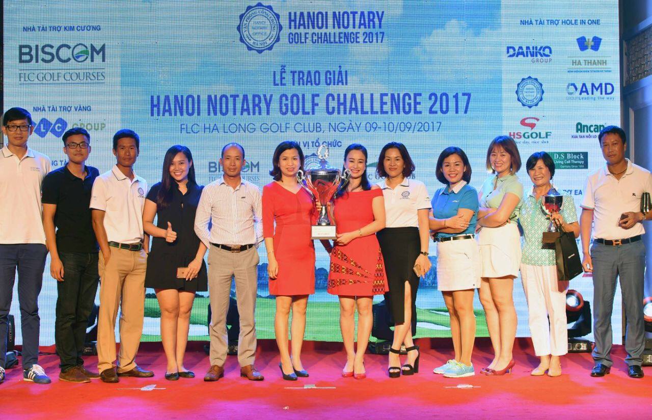 Golfer nữ Trần Mai Anh vô địch giải HANOI NOTARY GOLF CHALLENGE 2017