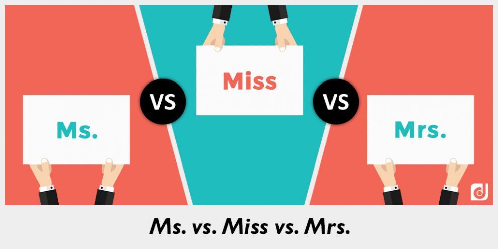 Sự khác biệt giữa Ms, Mrs và Miss trong tiếng Anh là gì?
