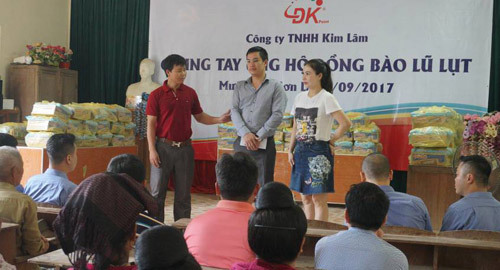 400 suất quà ủng hộ đồng bào bị lũ quét Sơn La
