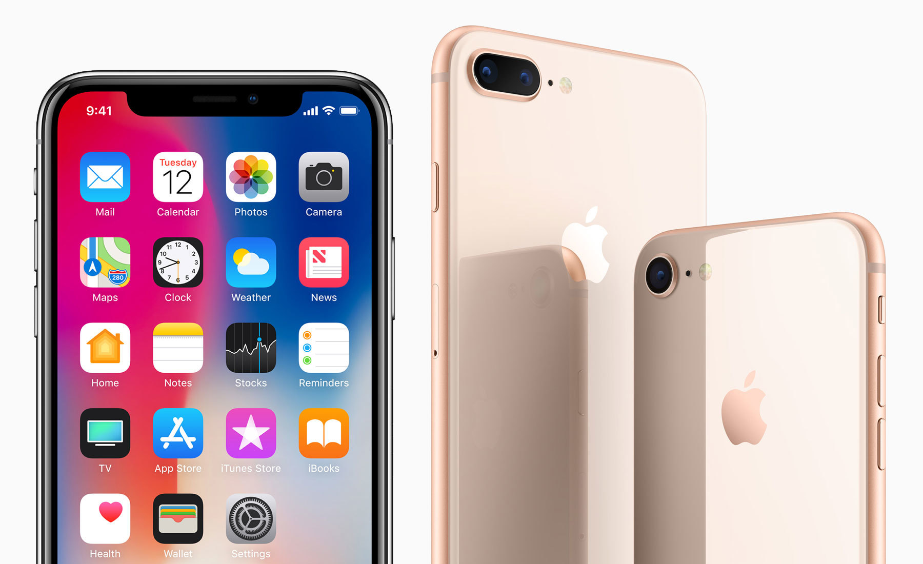 Cấu hình chi tiết iPhone X, iPhone 8 và iPhone 8 Plus