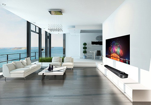 4 xu hướng nội thất hiện đại với TV OLED siêu mỏng