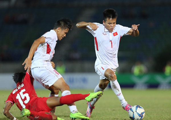 Video U18 Việt Nam 1-2 U18 Myanmar