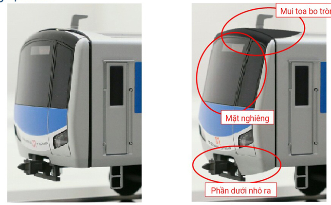 Lộ diện mạo mới tàu metro Bến Thành- Suối Tiên