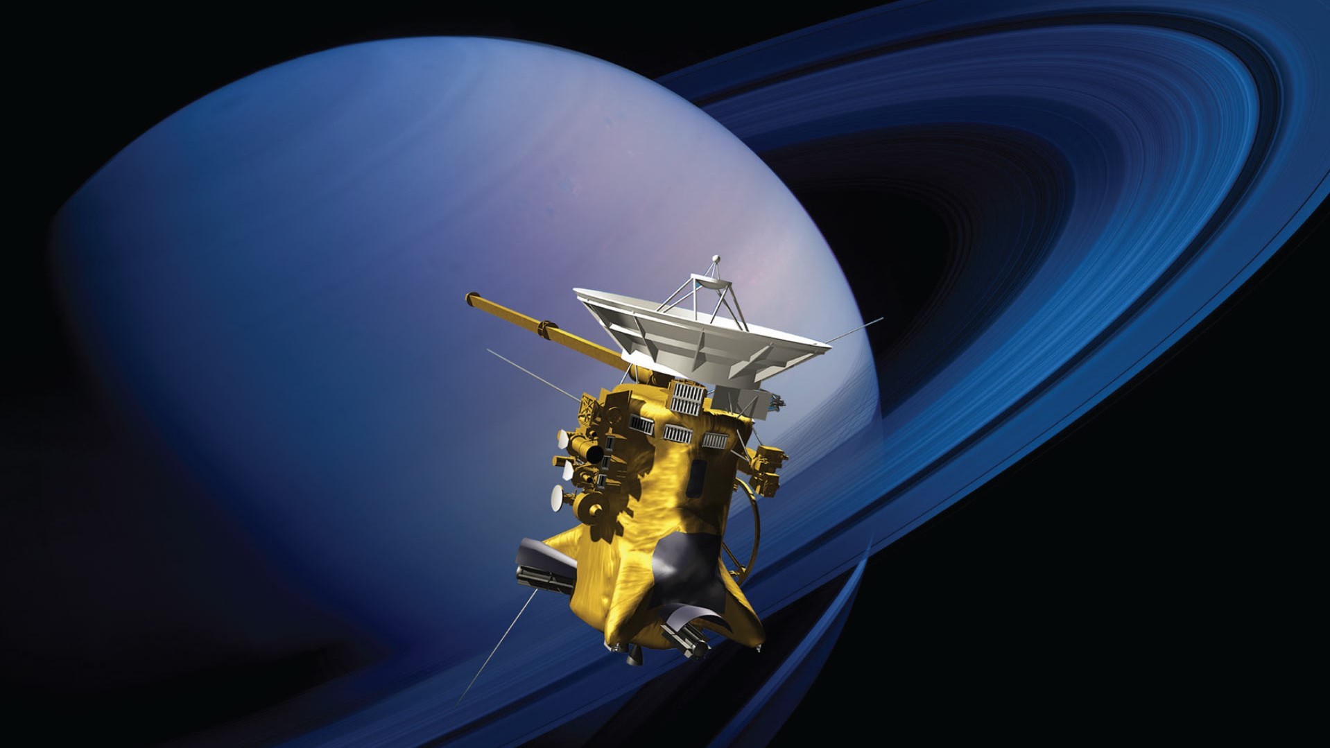 Tàu Cassini của NASA đâm xuống sao Thổ