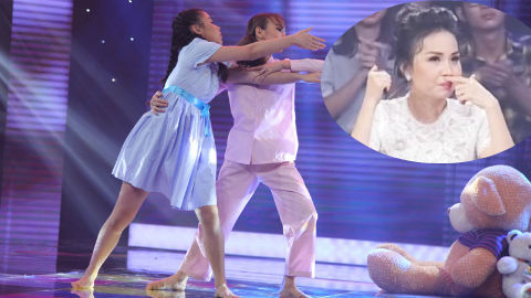 Tiết mục ấn tượng của thí sinh đội Anh Tú