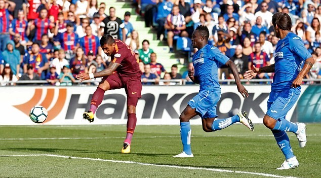 Getafe 1-2 Barcelona