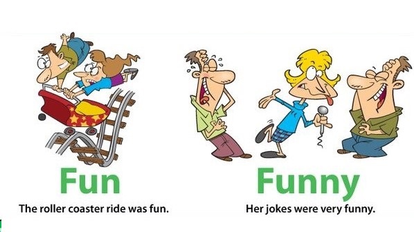 “Fun” và “funny” có gì khác nhau?