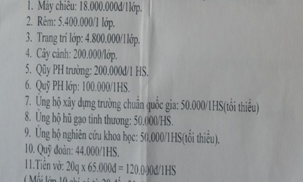 Làm gì để hiệu trưởng hết