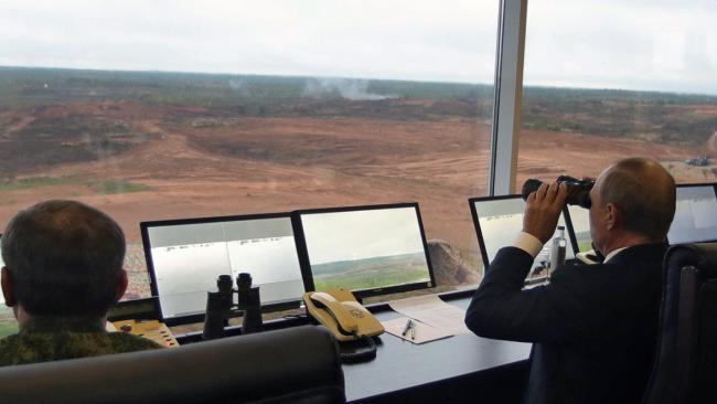 Tổng thống Putin thị sát tập trận Zapad 2017