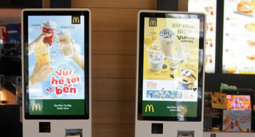 Gọi món tự động- Cuộc đua mới ngành F&B