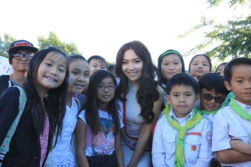 Hoa hậu Jennifer Chung ước mơ thành lập quỹ từ thiện của riêng mình.