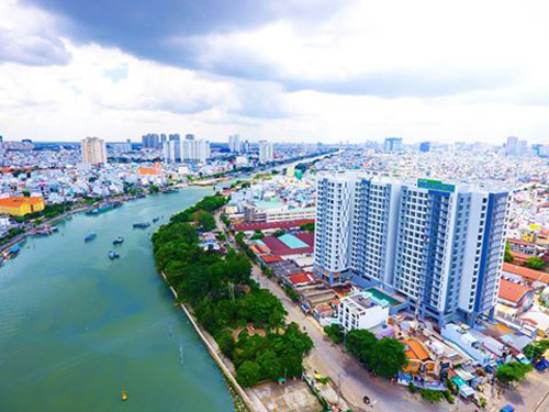 Riva Park - dự án hiếm hoi 3 mặt view sông