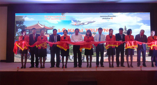 Khai trương đường bay Hải Phòng - Quảng Bình