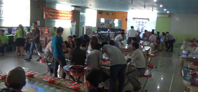 Triệt phá trung tâm cờ bạc trá hình ở Sài Gòn