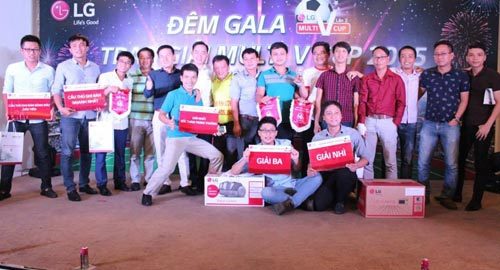 Khởi động giải bóng đá LG - Multi V Cup 2017