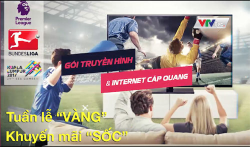 15 ngày vàng nhân đôi tháng cước lắp Internet truyền hình cáp