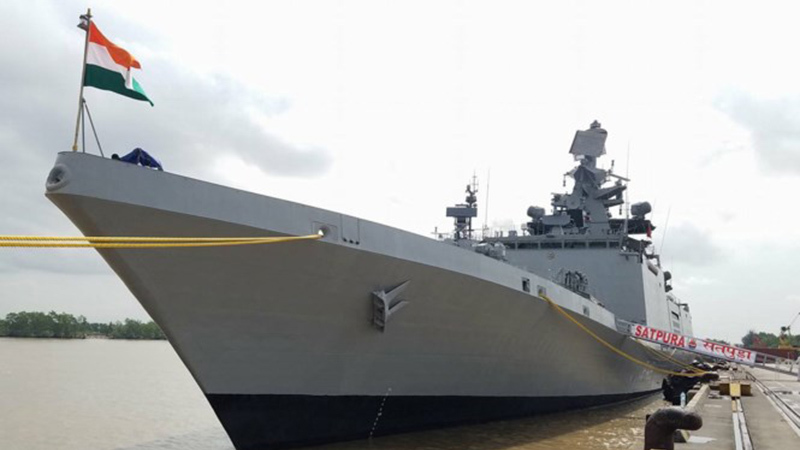 Hai tàu Hải quân Ấn Độ thăm cảng Hải Phòng