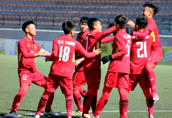 U16 Việt Nam giành vé dự VCK U16 châu Á 2018