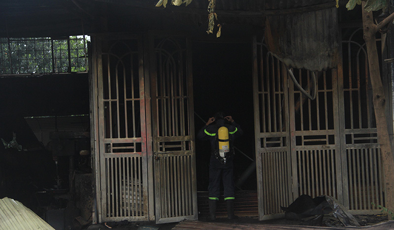 cháy nhà 2 người chết