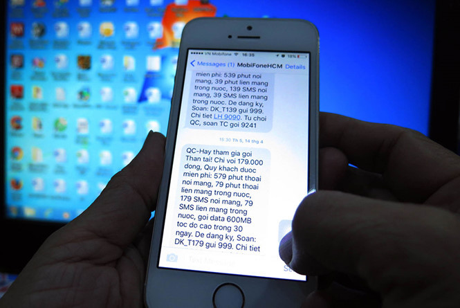 Xóa bỏ tình trạng dịch vụ SMS 