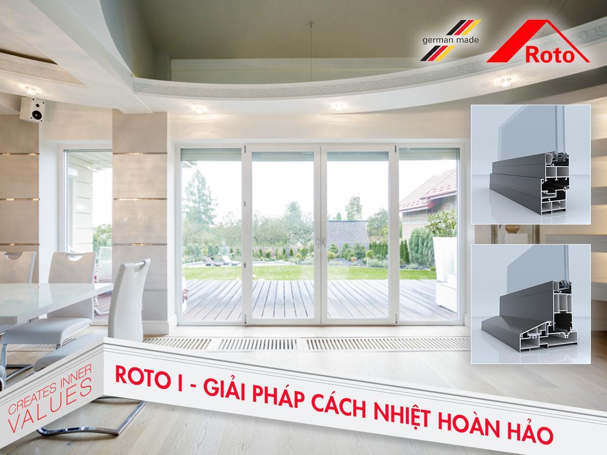 ROTO I - khung cửa thách thức thời tiết