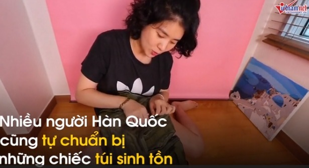 Giới trẻ Hàn đua nhau chuẩn bị đề phòng chiến tranh