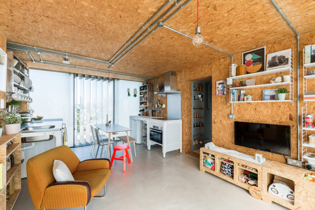 Ngôi nhà 61m2 tưởng kín như bưng mà thông thoáng không ngờ