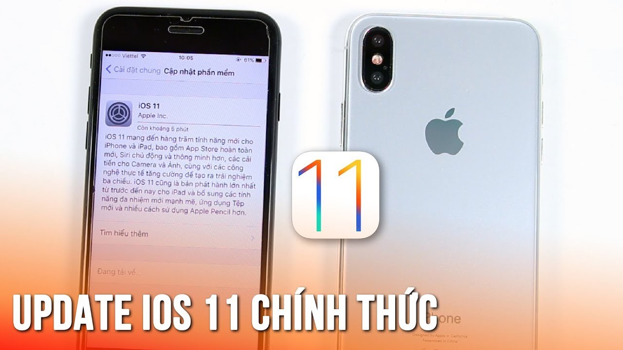 Apple phát hành iOS 11.0.1, sửa hàng loạt lỗi trên iPhone, iPad