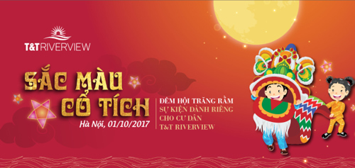 Đêm Trung thu sắc màu đón cư dân T&T Riverview