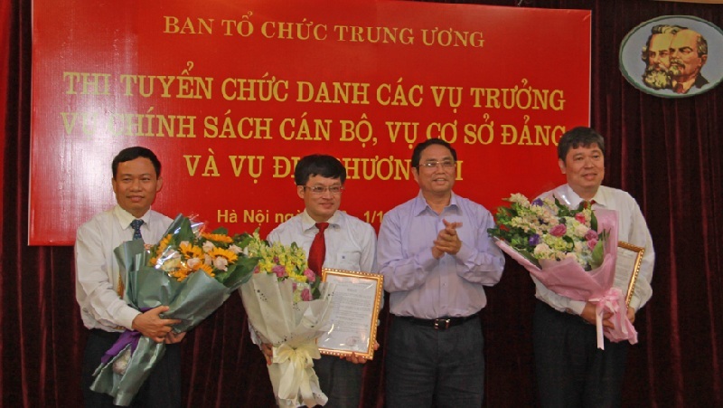 Ban Tổ chức TƯ chọn được 3 vụ trưởng qua thi tuyển