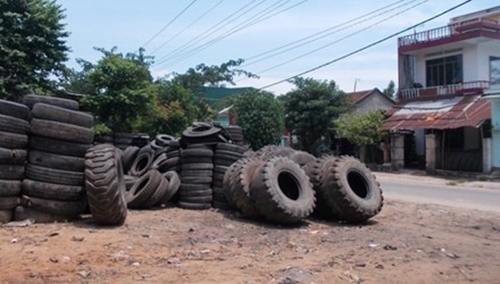 Bridgestone tiên phong xử lý lốp thải, đẩy tan ổ dịch