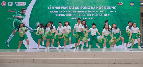 Festival Bóng đá Học đường hút gần 2.000 ‘chân sút’ nhí TP.HCM