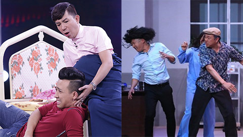 Hoài Linh, Chí Tài, Kim Tử Long tát đàn em cháy mặt trên sân khấu