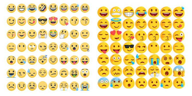 Facebook và Messenger sắp dùng chung một bộ emoji