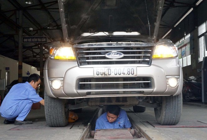 Từ chối đăng kiểm ô tô chưa nộp phạt nguội là chưa chuẩn