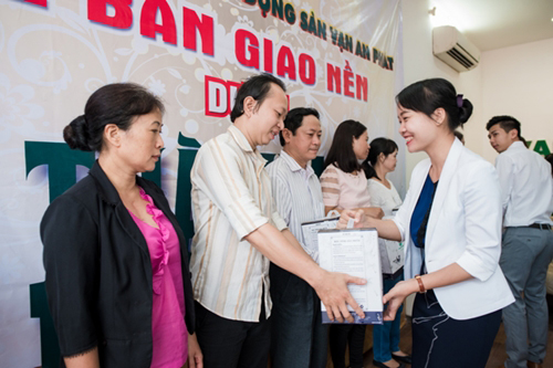 Vạn An Phát bàn giao nền dự án Thành An Residence